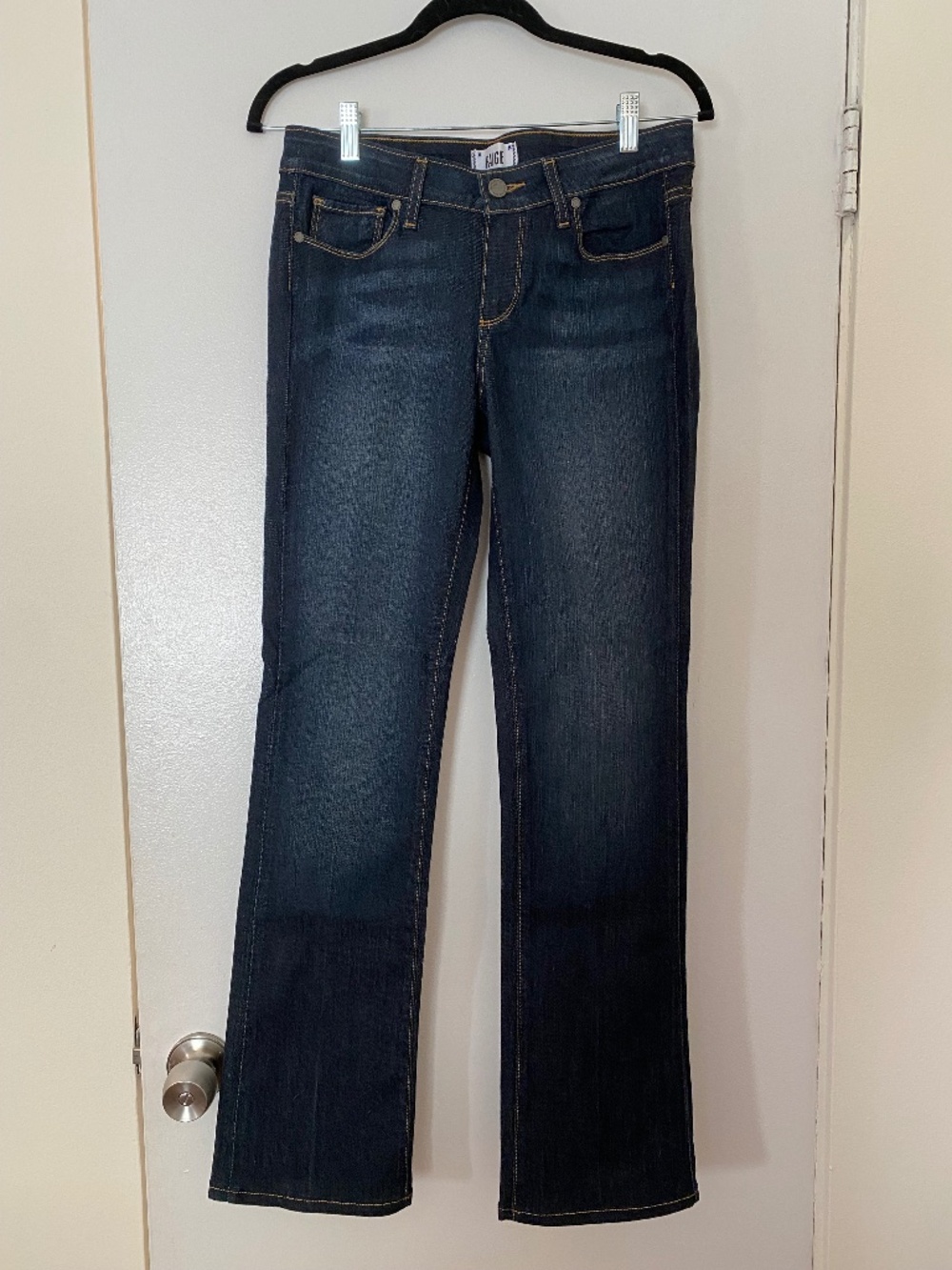 Vintage Paige Manhattan Bootcut Jeans - Size 27